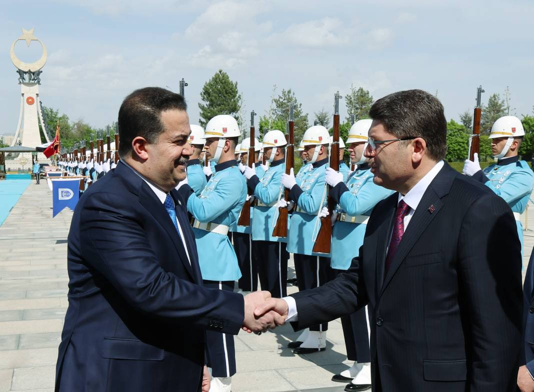 Irak Başbakanı Ankara’da! Külliye’de resmi tören: Sudani’den güç birliği mesajı... - Resim: 22